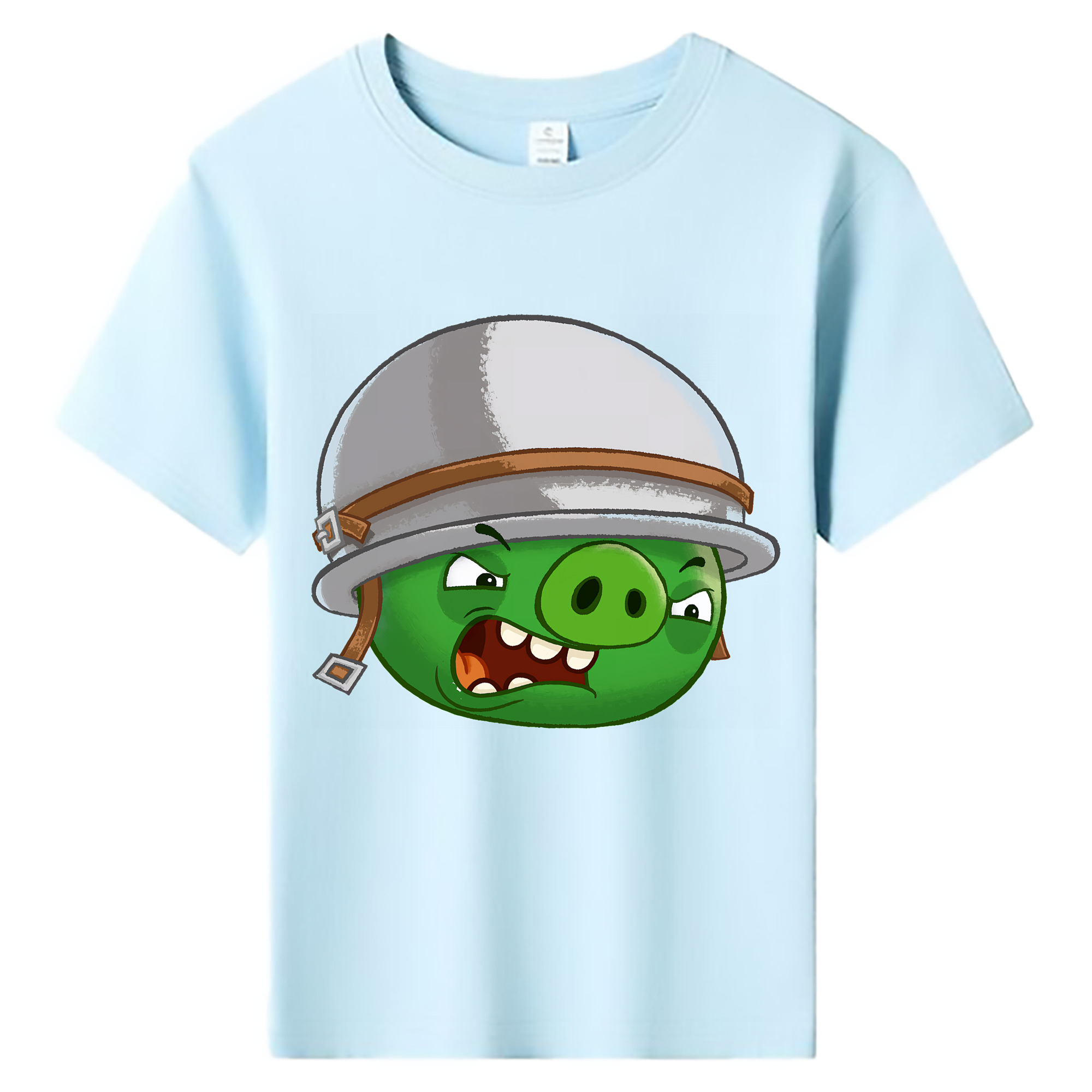 （画像用） Angry Birds アングリーバード 綿100％キッズTシャツ（フロントプリント）